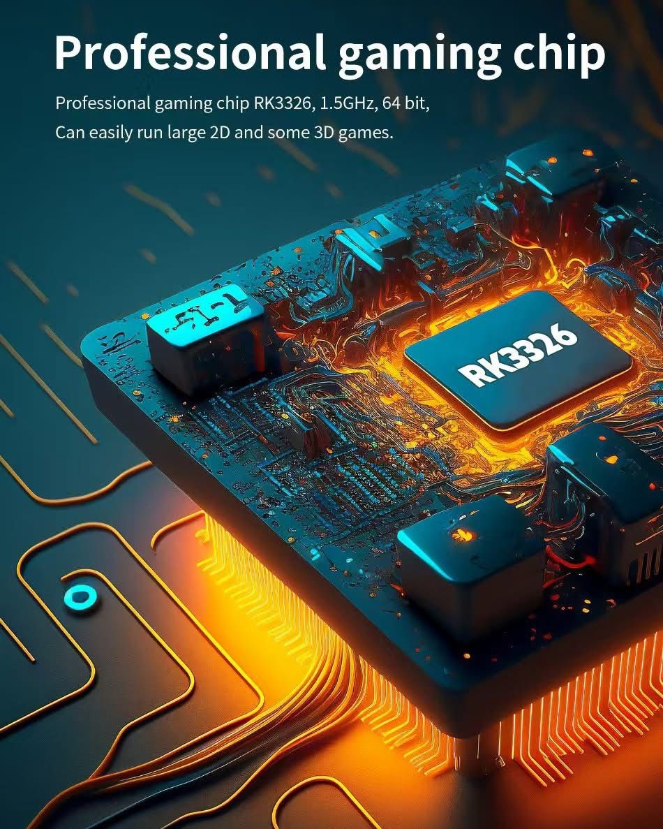 R36S consola Retro 15,000 juegos,64gb, Maximo rendimiento,S.O Arkos basado en Linux.